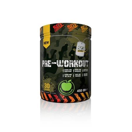 PRE-WORKOUT 450 GR. YEŞİL ELMA AROMALI